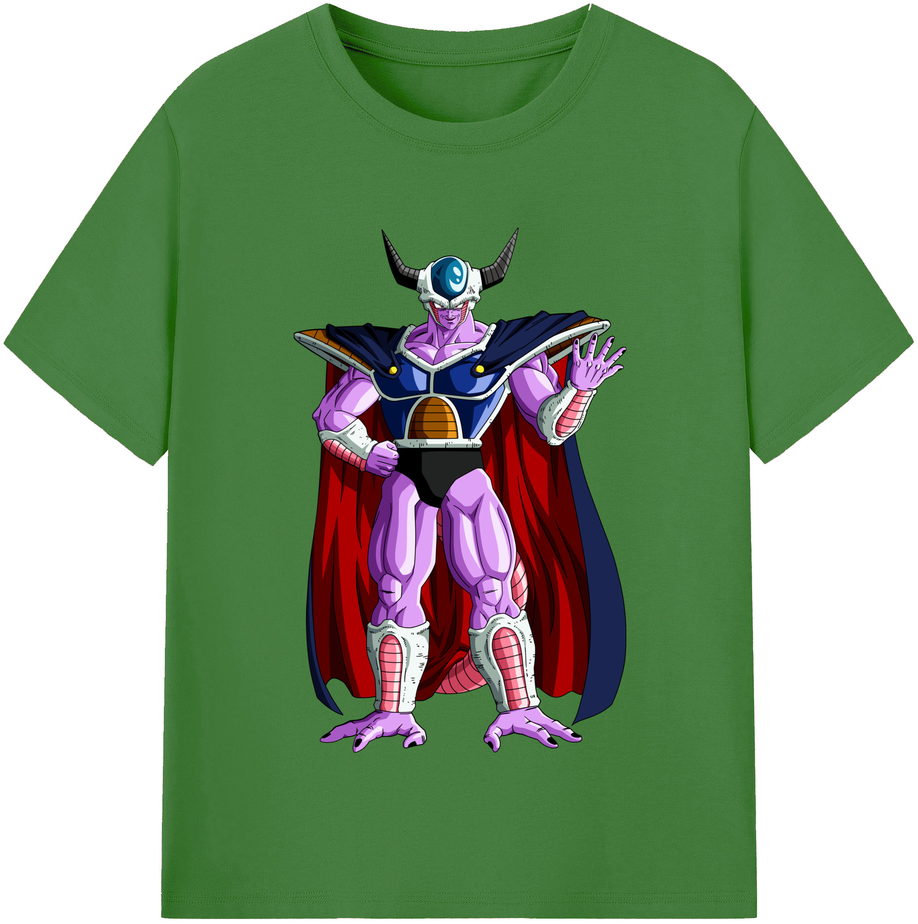 （画像用） ドラゴンボール コルド大王 DRAGON BALL King Cold レディースカジュアルプリントTシャツ（綿100％）